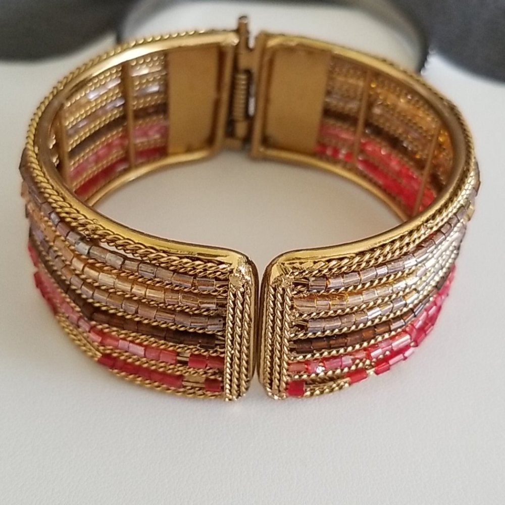 Beaded Cuff Bracelet